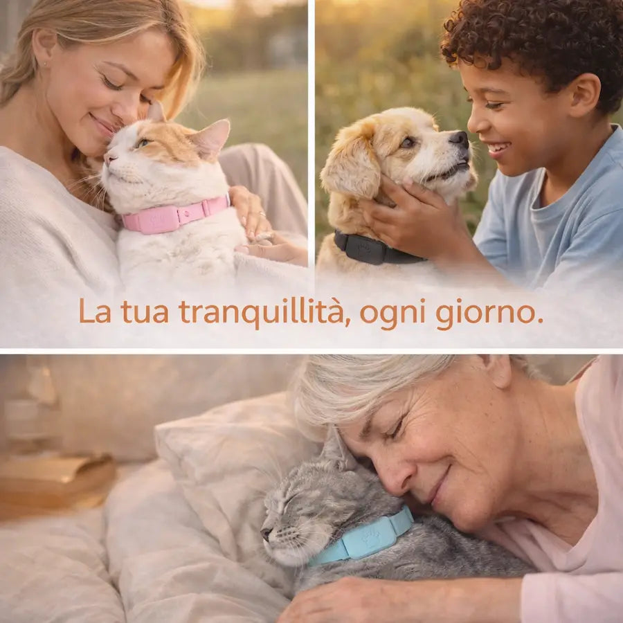 Collare localizzatore per animali