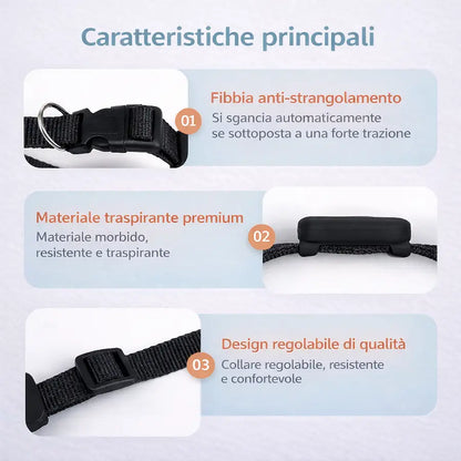 Collare localizzatore per animali